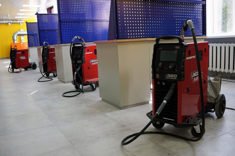 Компания «Велдинг Групп Самара» поставила сварочное оборудование для учебных классов Самарского энергетического колледжа.